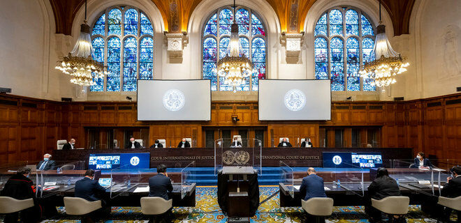 Иск Украины против РФ в Международный суд ООН поддержали более 40 стран Иск Украины против РФ в Международный суд ООН поддержали более 40 стран