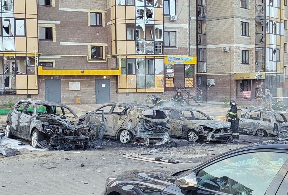 В Белгороде прозвучала серия взрывов