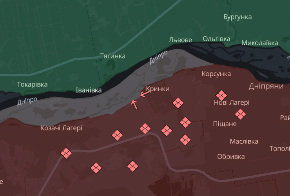 ВСУ вышли из Крынок, - СМИ