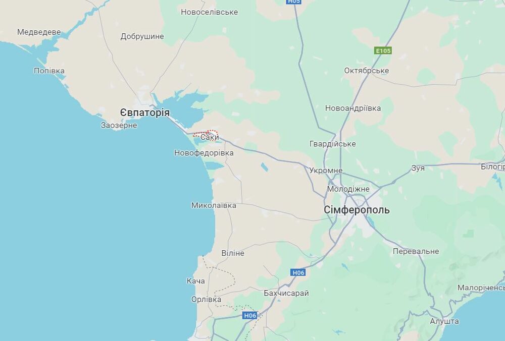 В Генштабе подтвердили ракетный удар по аэродрому ”Саки” в Крыму