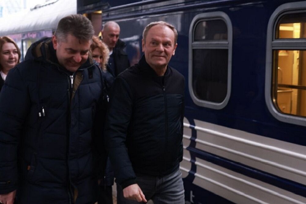 Прем'єр Польщі Дональд Туск прибув з робочим візитом до Києва