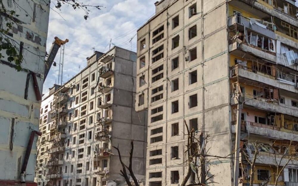 В Запорожье во время воздушной тревоги прогремела серия взрывов 