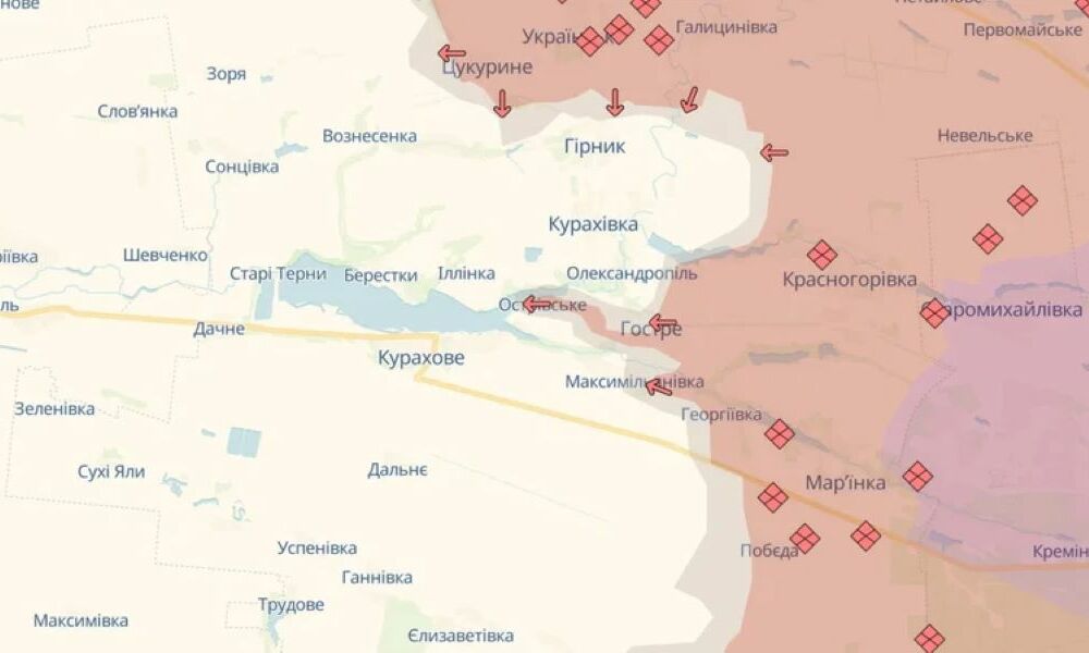 Российские военные оккупировали еще один поселок на Донетчине, - DeepState