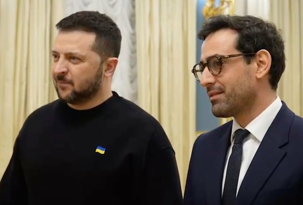 Глава МЗС Франції зустрівся з Зеленським
