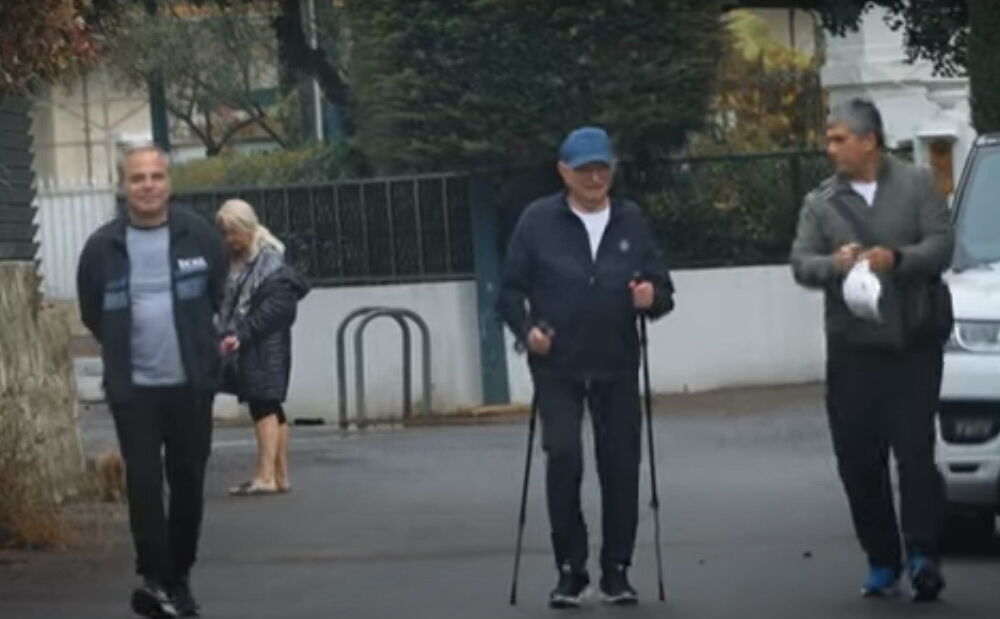 Леонид Кучма засветился на Лазурном берегу (видео)