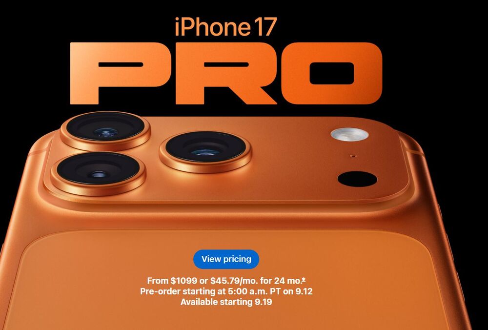 В Украине стартовал предзаказ на iPhone 17: за него придется отдать 60-95 тысяч гривен