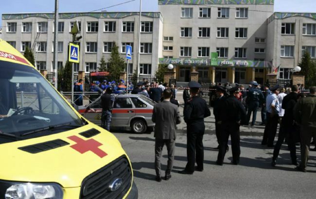 Появилось видео задержания стрелка после теракта в школе - 18+