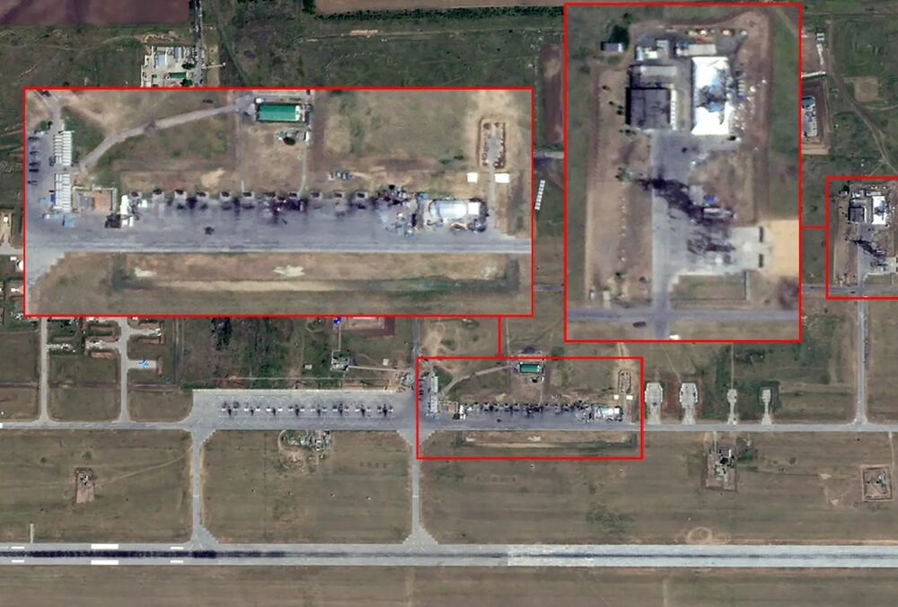 Аэродром Морозовск был атакован 70 дронами Dragon и Splash