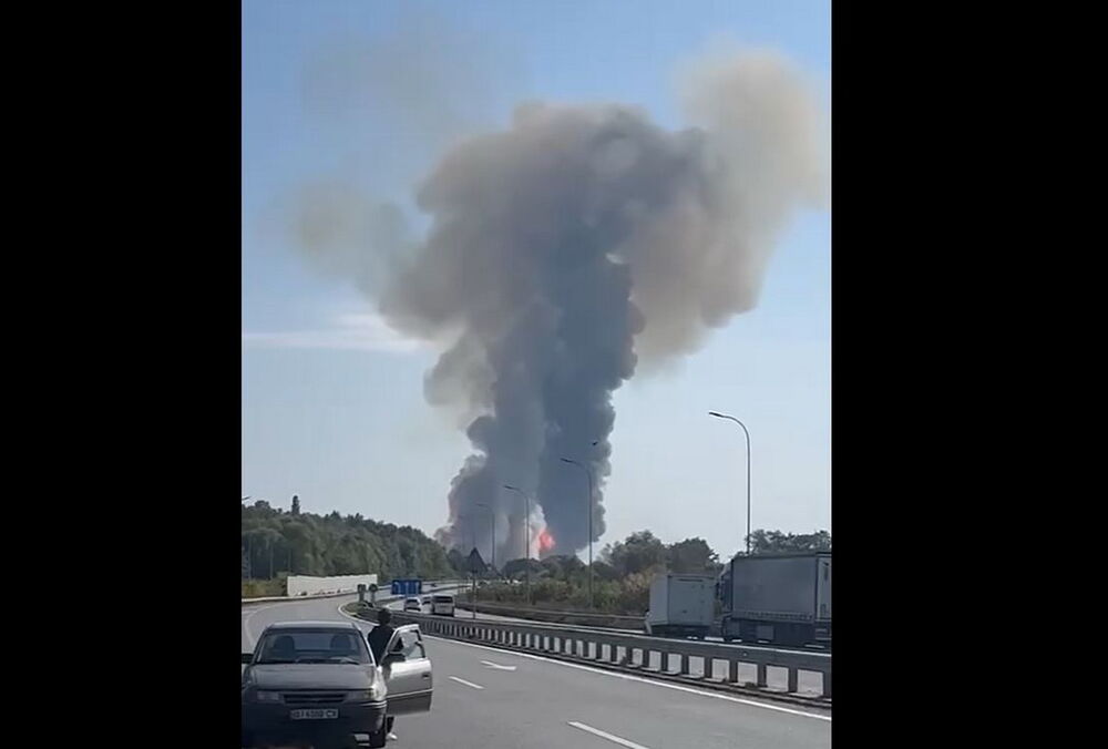 На Полтавщині пролунав потужний вибух на магістральному газопроводі