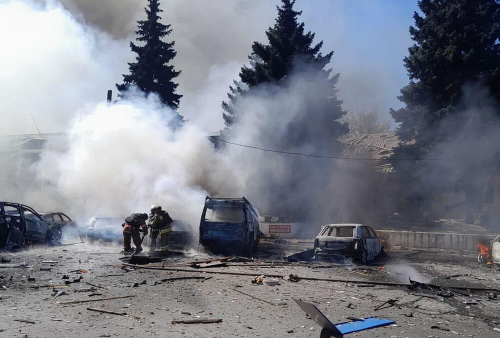 Пять человек ранены в результате российской атаки на Дружковку