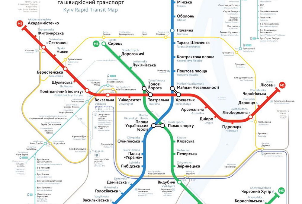 На ділянці столичного метро ”Почайна” - ”Шевченка” просідають тунелі - їх перекриватимуть