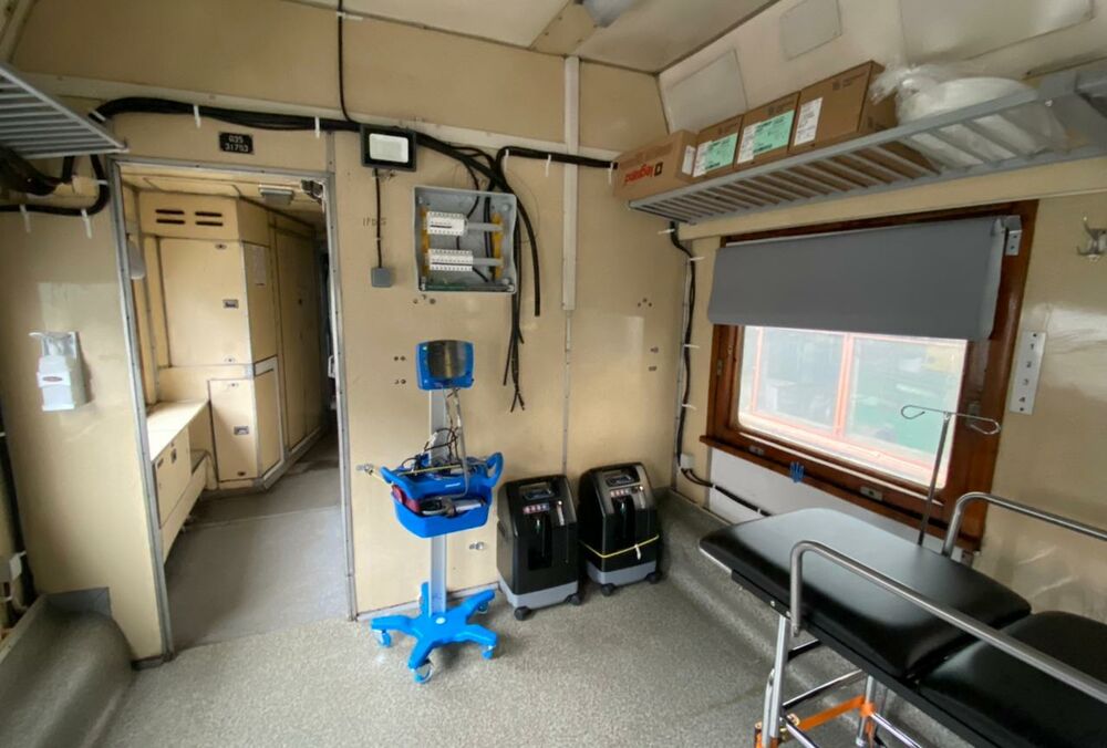 В Украине появился эвакуационный медицинский поезд: как он выглядит 