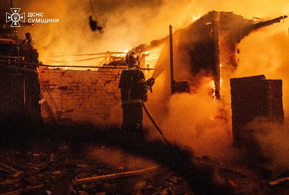 Российские дроны ударили по Сумам