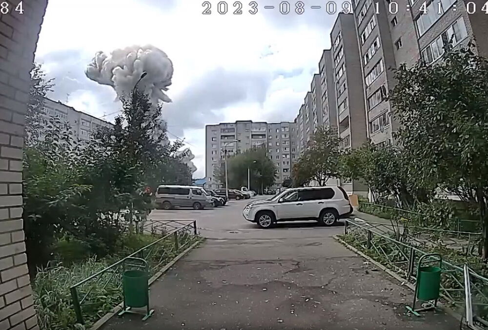 Вибух у Сергієвому Посаді: по району розлетілися залишки боєприпасів (відео)