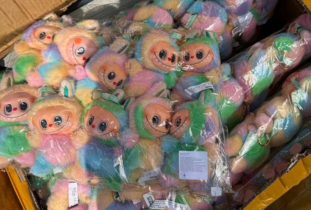 Тысячи поддельных Лабубу изъяли на границе с Украиной