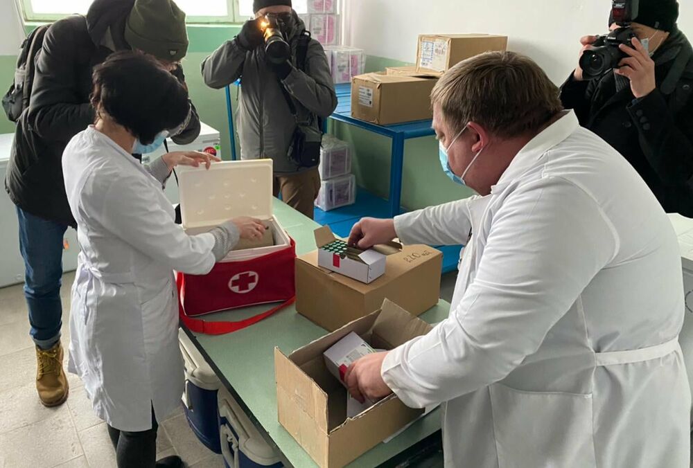 Вакцинація в Україні: підсумки першого дня Вакцинація в Україні: підсумки першого дня