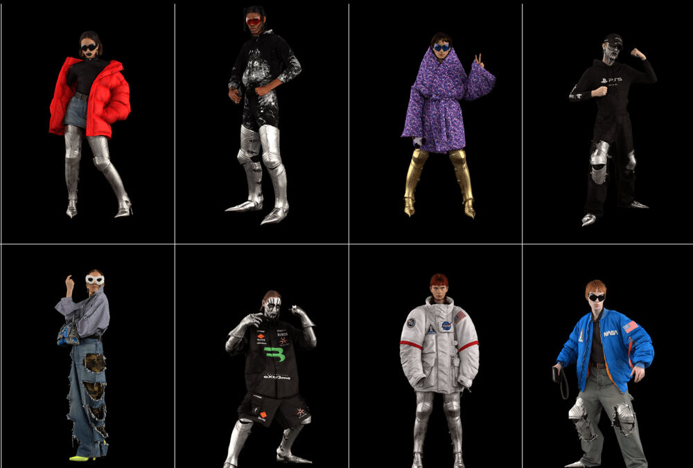 Balenciaga презентував нову колекцію в форматі гри