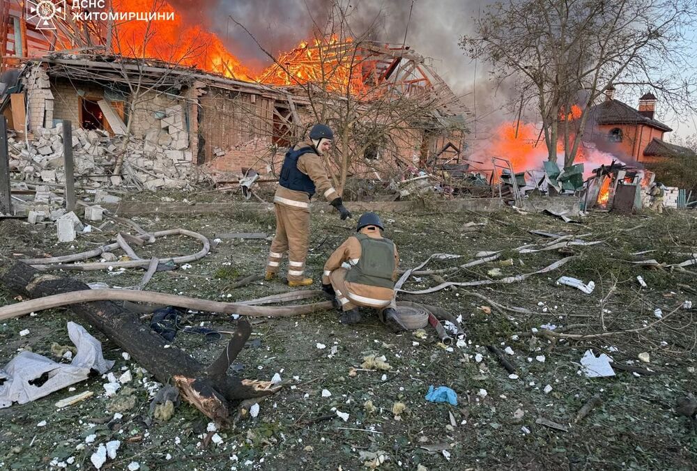 Один человек погиб, пять пострадали в результате российской атаки на Житомирскую область
