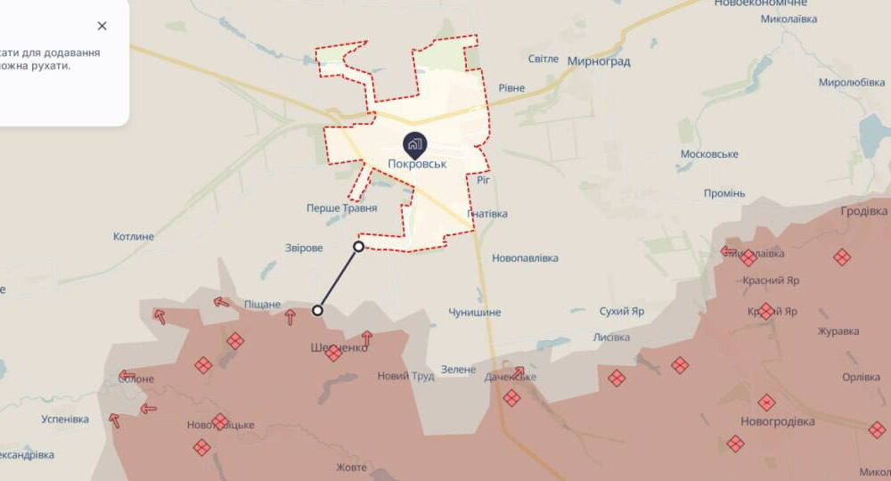 Россияне пытаются обойти и окружить Покровск