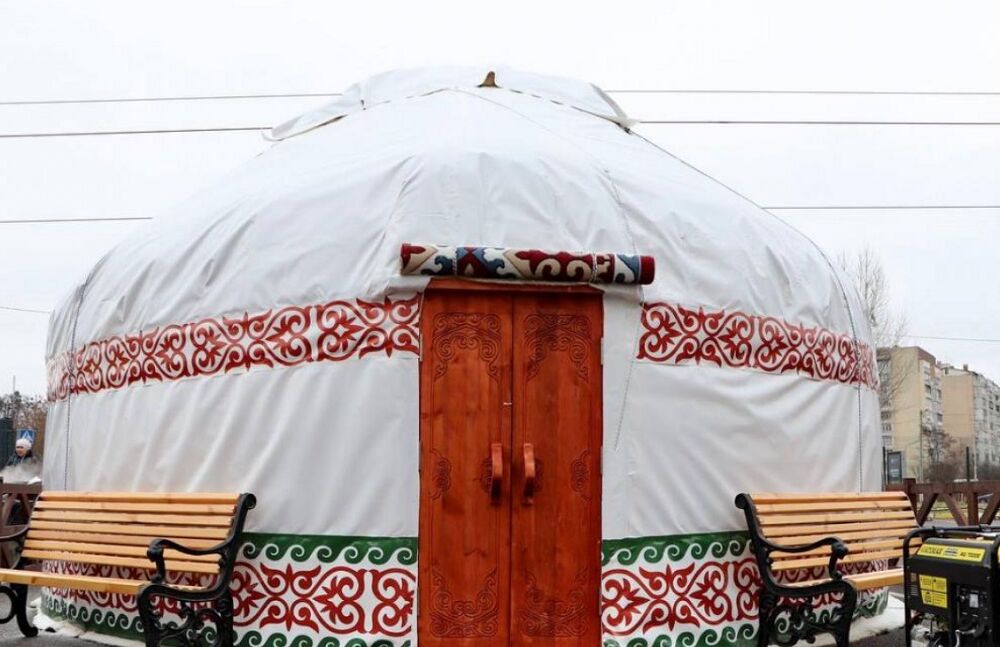 В Україні встановили першу ”Юрту незламності”