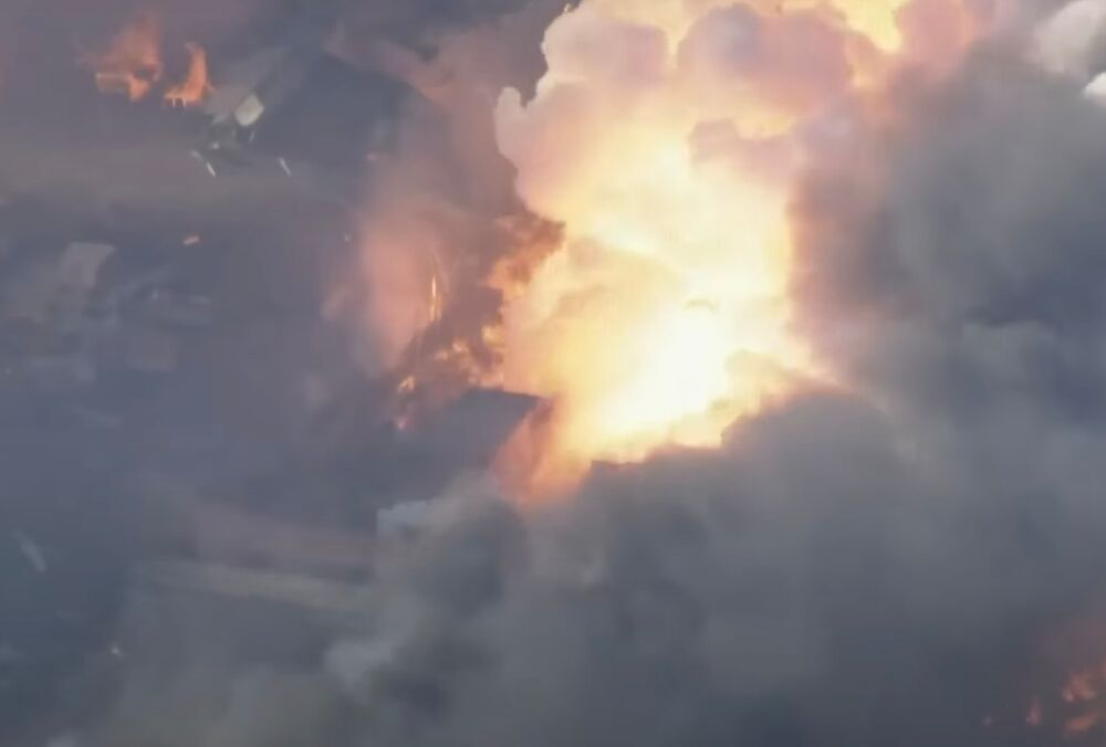 В США взорвался склад с фейерверками