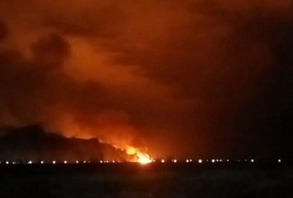 У Росії заявили, що пожежа у військовій частині Волгоградської області сталася через дрон