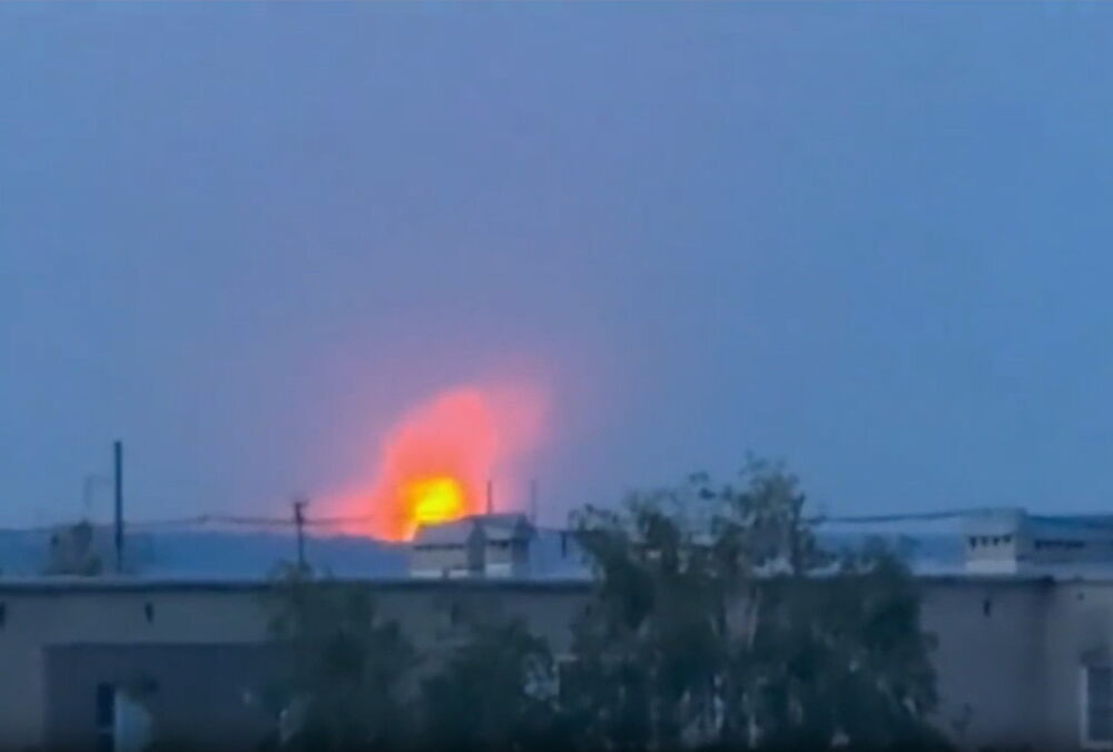 БПЛА атакували Тамбовський пороховий завод: кадри