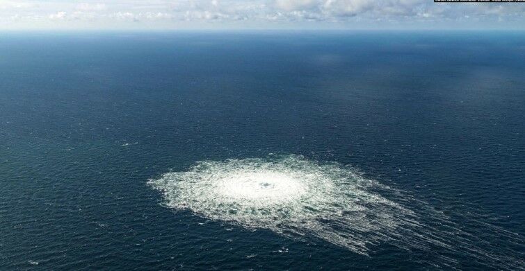 Утечка газа из ”Северного потока” может привести к климатической катастрофе