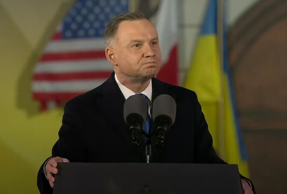 Дуда про заборону експорту українського зерна: Україна нагадує потопаючого, що хапається за соломинку Дуда про заборону експорту українського зерна: Україна нагадує потопаючого, що хапається за соломинку