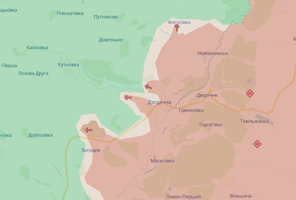 Россияне пытаются зачистить Двуречную и Фиголевку, - DeepState