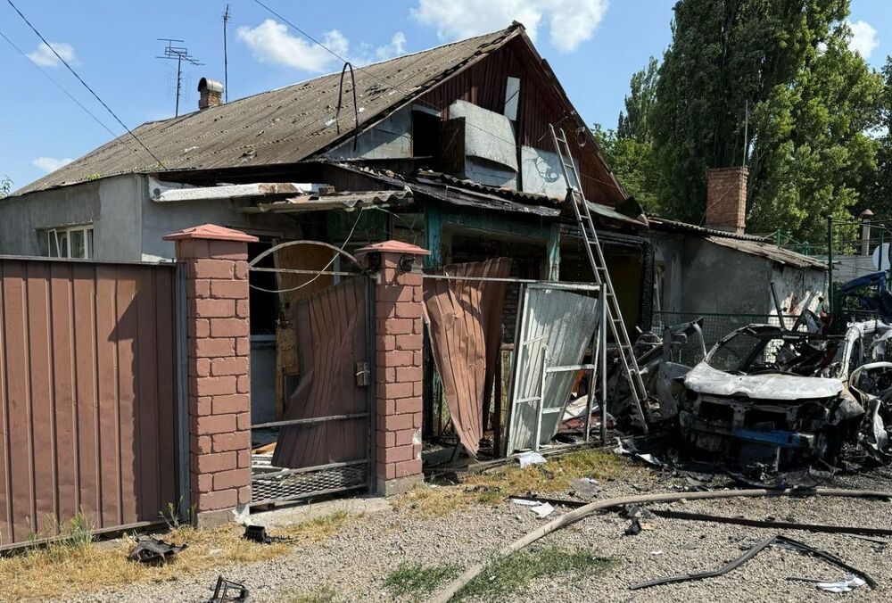 В результате артиллерийского удара по Никополю погиб гражданский