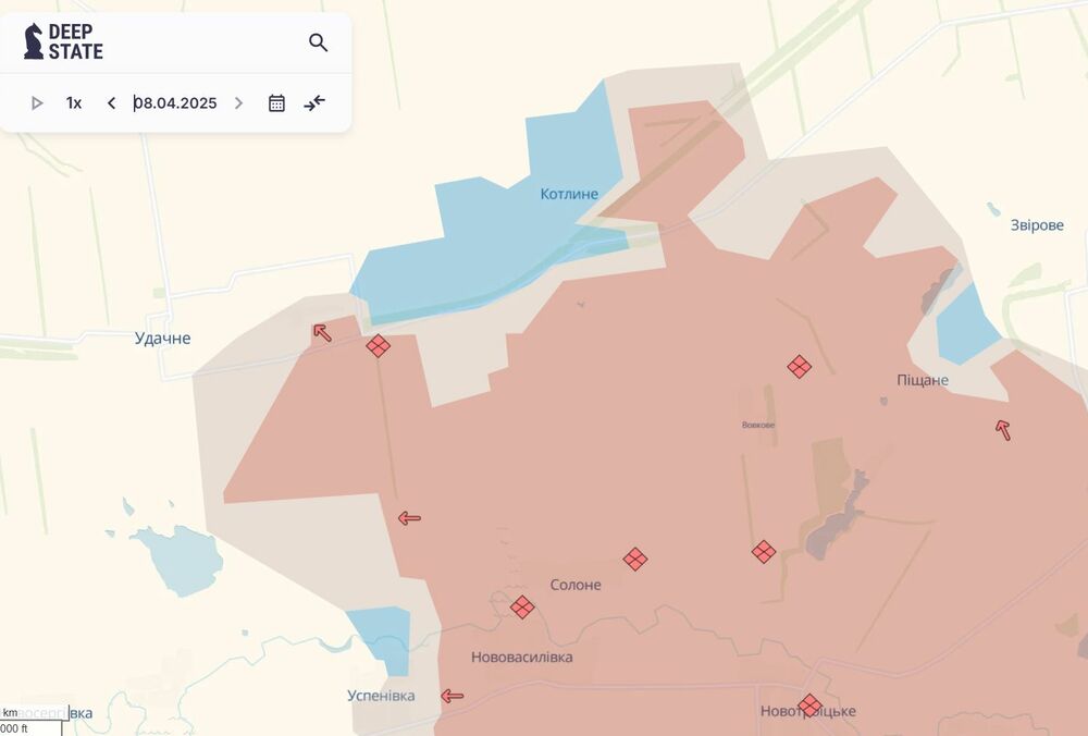 Силы обороны восстановили позиции возле Котлино на Покровском направлении