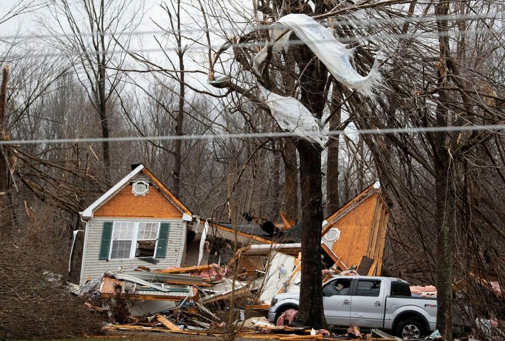 70 людей стали жертвами торнадо у штаті Кентуккі