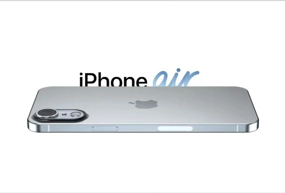 Новый iPhone 17 Air будет без SIM-карты и с одной камерой