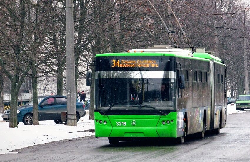 У Харкові через негоду зупинилася частина громадського транспорту