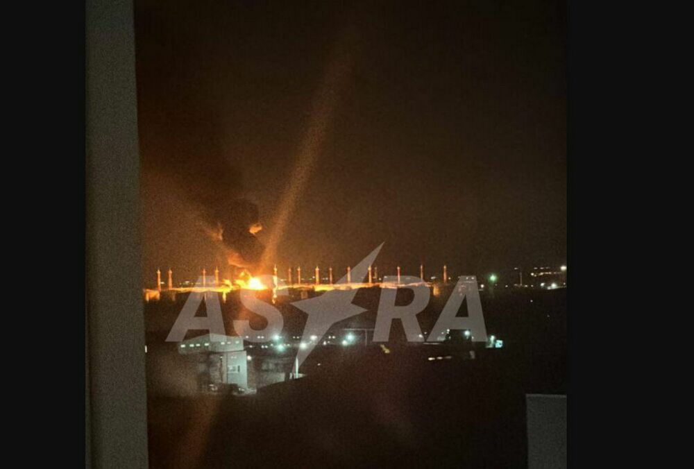 В Британской разведке показали последствия украинских ударов по нефтебазе россиян в Энгельсе