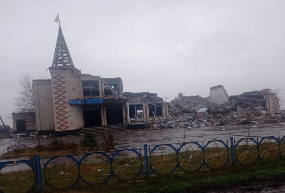 Росіяни потужно обстріляли Берислав на Херсонщині