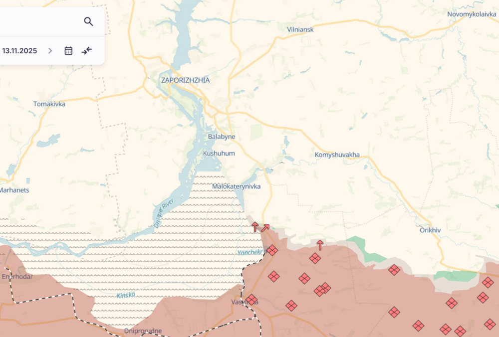 ВСУ вышли из Нововасильевского в Запорожской области