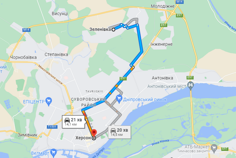 В Херсонской области прилетело в кафе, где обедали российские оккупанты