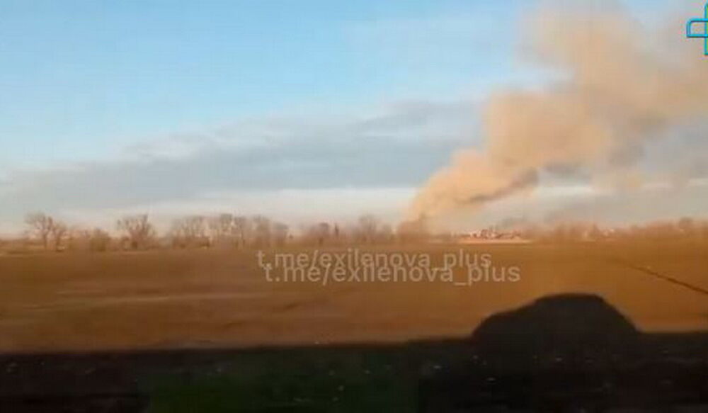 В Енгельсі продовжується детонація після сьогоднішньої атаки: відео