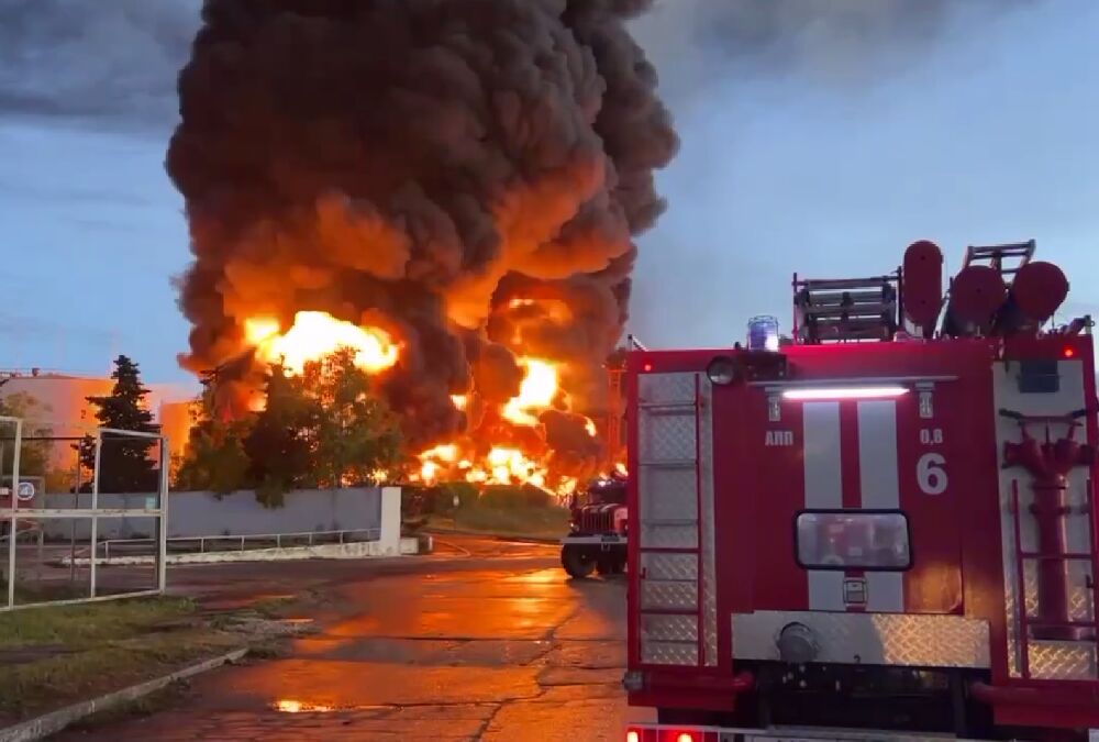 В ВСУ рассказали, как пожар на нефтебазе в Крыму повлиял на российские корабли в Черном море