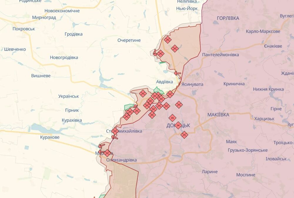 Росіяни масовано наступають на Авдіївку: у МВА кажуть, ситуація дуже напружена
