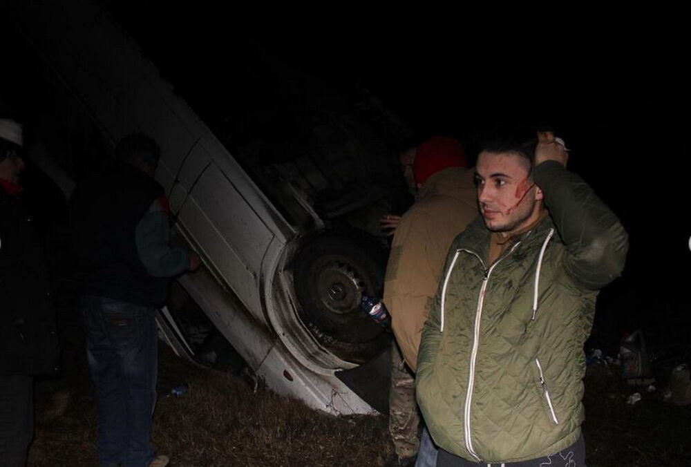 Тарас Тополя та гурт ”Антитіла” потрапили у ДТП: фото