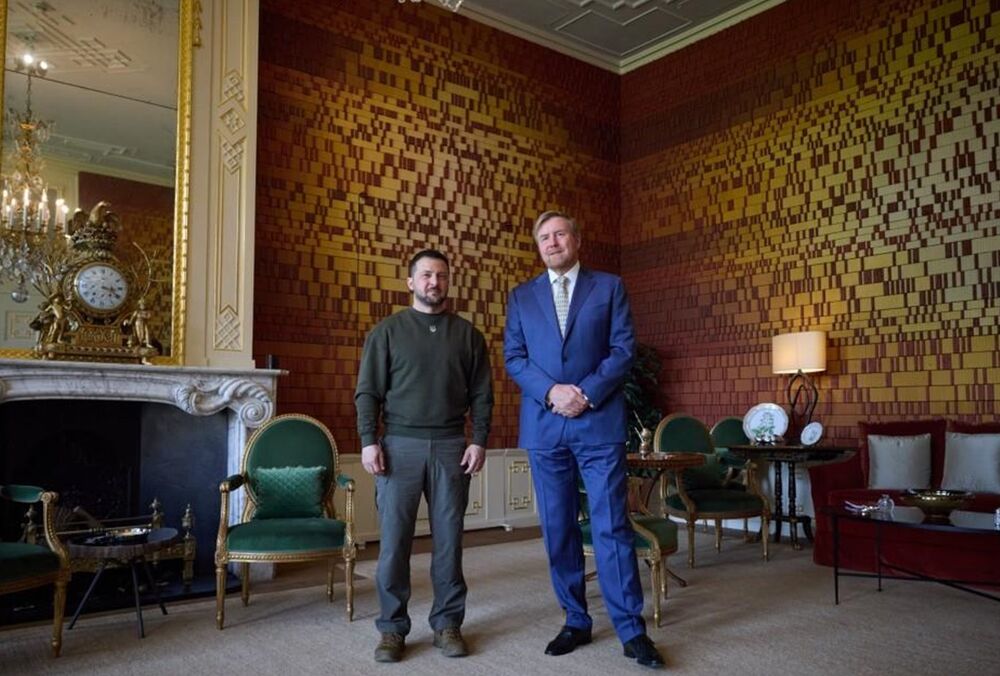 Зеленский провел встречу с королем Нидерландов