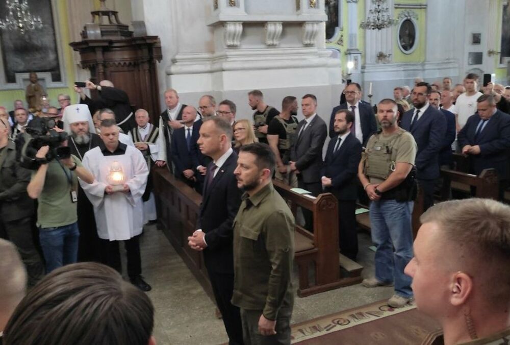 Зеленский и Дуда встретились в Луцке