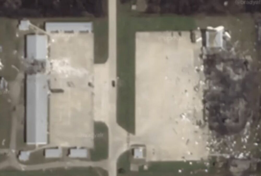 В ВМС подтвердили уничтожение склада шахедов в России