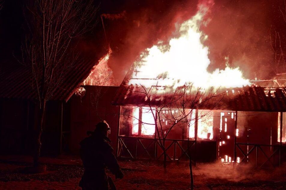 У Затоці підпалили базу відпочинку - ФОТО