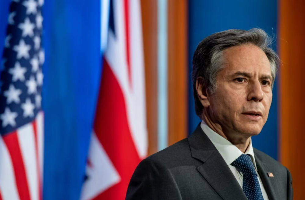 Контрнаступ: Блінкен закликав чекати змін на фронті, ”коли ЗСУ розгорнуться”