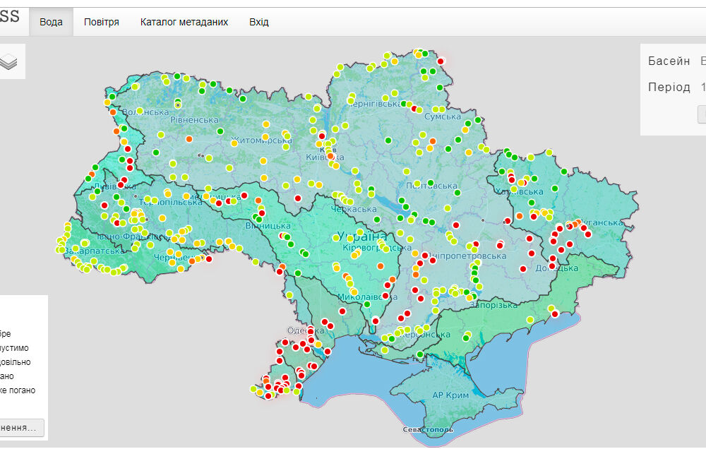 В Украине появилась карта для мониторинга состояния воды: где самые грязные реки в Киевской области?