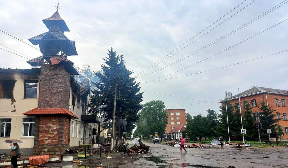 Российские захватчики ударили беспилотниками по Белополью Сумской области